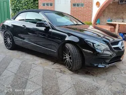 Negro Usado 2015 Mercedes E350 Descapotable | 25.490 € (Precio justo)