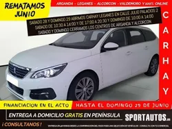 Blanco Usado 2021 Peugeot 308 Allure Familiar | 11.490 € (Super precio)