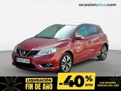 Rojo negro Usado 2015 Nissan Pulsar Tekna Berlina | 12.300 € (Precio justo)