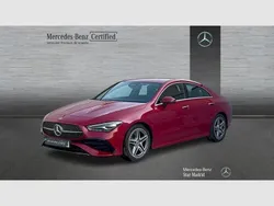 Rojo Usado 2024 Mercedes CLA200 Berlina | 37.990 € (Precio justo)