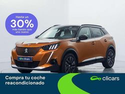 Naranja Usado 2021 Peugeot e-2008 GT SUV | 18.190 € (Precio justo)