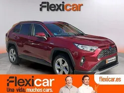 Rojo Usado 2021 Toyota RAV4 Hybrid Advance SUV | 34.990 € (Caro)