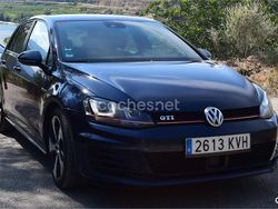 Azul Usado 2014 VW Golf VII GTI Berlina | 14.600 € (Precio justo)