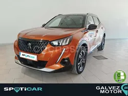 Naranja Usado 2021 Peugeot 2008 GT SUV | 17.800 € (Precio justo)