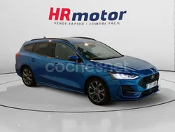 Azul Usado 2024 Ford Focus ST-Line Familiar | 21.940 € (Precio justo)