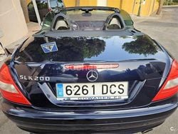 Azul Usado 2004 Mercedes SLK200 Descapotable | 7500 € (Precio justo)