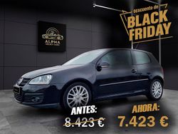 Negro Usado 2008 VW Golf VI GT Berlina | 7423 € (Un poco caro)