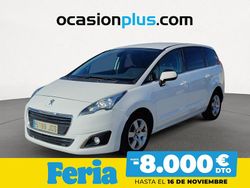 Blanco Usado 2015 Peugeot 5008 Active Monovolumen | 9900 € (Precio justo)