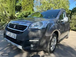Gris Usado 2016 Peugeot Partner Outdoor Monovolumen | 8900 € (Precio justo)