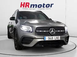 Gris Usado 2021 Mercedes GLB200 AMG line SUV | 35.790 € (Precio justo)