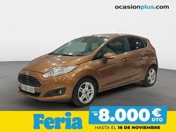 Marrón Usado 2015 Ford Fiesta Trend Utilitario | 9050 € (Precio justo)