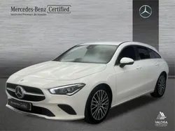 Blanco Usado 2024 Mercedes CLA200 Progressive Berlina | 41.800 € (Precio justo)