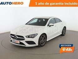 Blanco Usado 2020 Mercedes CLA180 AMG line Berlina | 26.399 € (Precio justo)