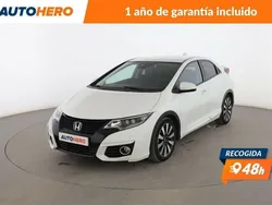 Blanco Usado 2015 Honda Civic Lifestyle Berlina | 14.999 € (Un poco caro)