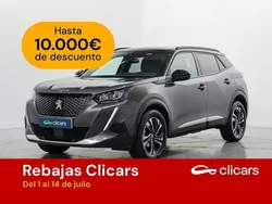 Gris / plata Usado 2023 Peugeot 2008 Allure SUV | 17.690 € (Precio justo)