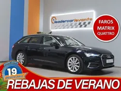 Azul Usado 2019 Audi A6 Design Familiar | 37.900 € (Precio justo)