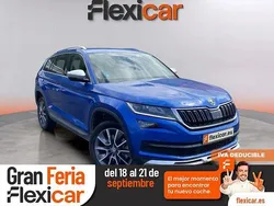 Azul Usado 2021 Skoda Kodiaq SportLine SUV | 25.490 € (Precio justo)