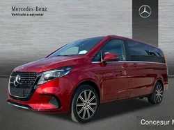 Rojo Usado 2025 Mercedes V250 Avantgarde Monovolumen | 77.500 €