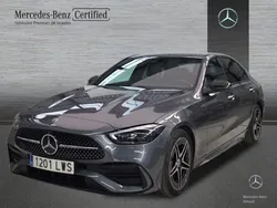 Gris selenita Usado 2022 Mercedes C200 AMG Berlina | 39.200 € (Precio justo)