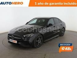 Negro Usado 2022 Mercedes C220 AMG line Berlina | 32.999 € (Buen precio)