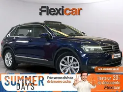 Azul Usado 2018 VW Tiguan Sportline SUV | 30.990 € (Precio justo)