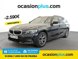 Negro Usado 2021 BMW 320 Familiar | 28.490 € (Precio justo)