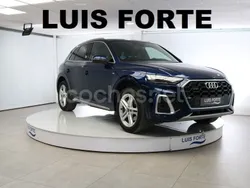 Azul Usado 2021 Audi Q5 S-Line SUV | 35.900 € (Precio justo)