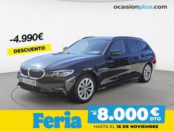 Negro Usado 2019 BMW 318 Familiar | 20.590 € (Precio justo)