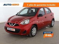 Rojo Usado 2014 Nissan Micra Acenta Utilitario | 6399 € (Precio justo)
