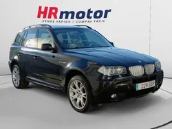 Plateado Usado 2009 BMW X3 Shadowline SUV | 13.510 €