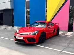 Rojo Usado 2021 Porsche 718 Cayman GT4 Coupe | 115.000 € (Buen precio)