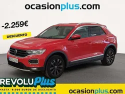 Rojo Usado 2022 VW T-Roc Sport SUV | 22.591 € (Precio justo)