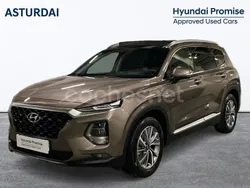 Gris Usado 2020 Hyundai Santa Fe Style SUV | 31.990 € (Un poco caro)