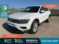 Blanco Usado 2017 VW Tiguan Sportline SUV | 24.290 € (Precio justo)