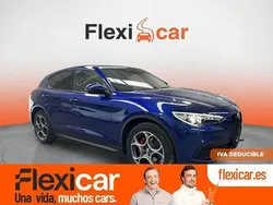 Azul Usado 2022 Alfa Romeo Stelvio Sprint SUV | 32.490 € (Precio justo)