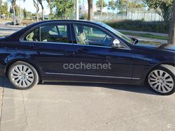 Azul Usado 2008 Mercedes C180 Elegance Berlina | 4500 € (Buen precio)