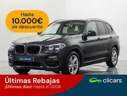Gris Usado 2019 BMW X3 SUV | 27.490 € (Buen precio)