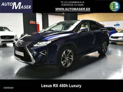 Azul Usado 2021 Lexus RX450h Executive Line SUV | 39.900 € (Precio justo)