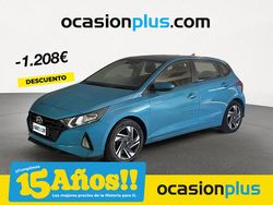 Azul Usado 2022 Hyundai i20 Berlina | 12.450 € (Precio justo)