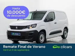 Blanco Usado 2021 Peugeot Partner S Monovolumen | 10.990 € (Precio justo)