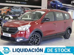Rojo Usado 2019 Dacia Lodgy Comfort Monovolumen | 13.790 € (Un poco caro)