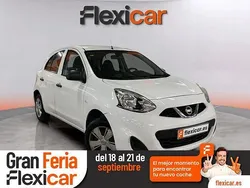 Blanco Usado 2016 Nissan Micra Acenta Utilitario | 7290 € (Precio justo)