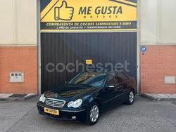 Negro Usado 2006 Mercedes C280 Elegance Berlina | 7499 €