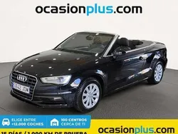 Negro Usado 2015 Audi A3 Cabriolet Attraction Descapotable | 17.900 € (Precio justo)