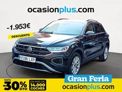 Negro Usado 2022 VW T-Roc Life SUV | 20.990 € (Buen precio)