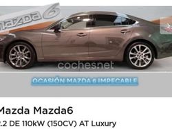 Gris / plata Usado 2016 Mazda 6 Luxury Berlina | 13.600 € (Precio justo)