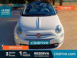 Blanco Usado 2018 Fiat 500C Lounge Descapotable | 5690 €