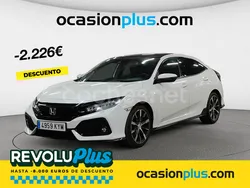 Blanco Usado 2019 Honda Civic Sport Plus Berlina | 24.490 € (Un poco caro)