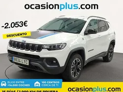 Blanco Usado 2022 Jeep Compass Trailhawk SUV | 20.537 € (Precio justo)