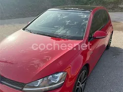 Rojo Usado 2014 VW Golf VII GTD Berlina | 16.900 € (Precio justo)